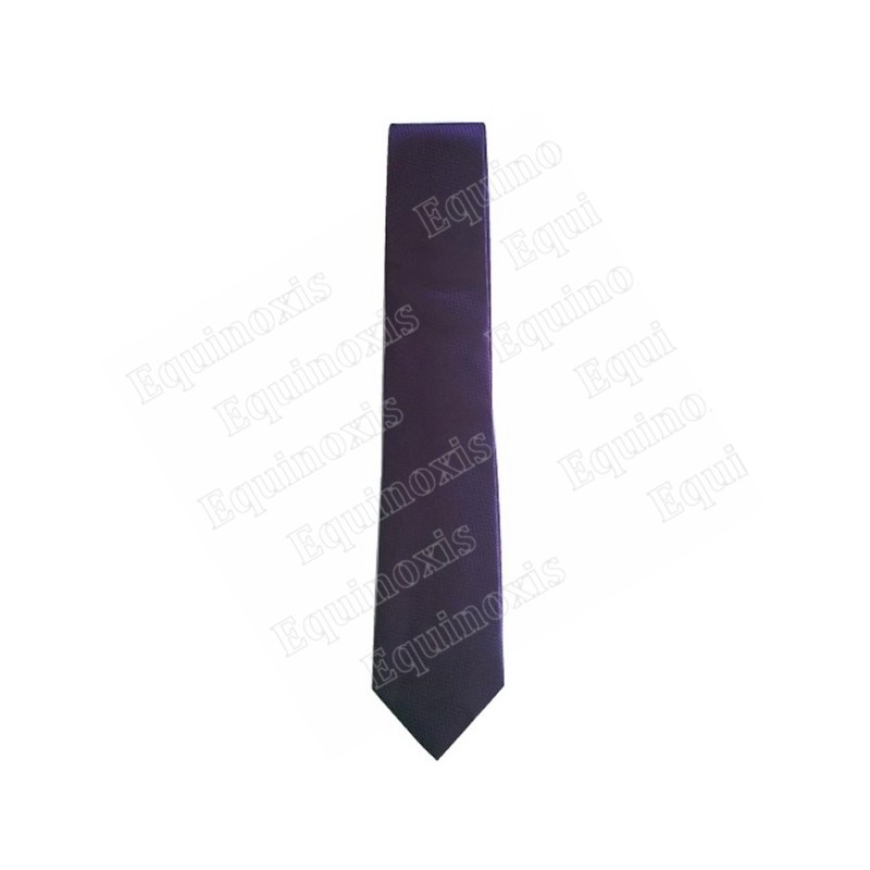 Cravate microfibres – Violette