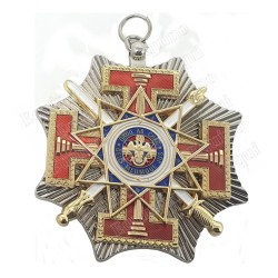 Médaille maçonnique – RSAA – 33° grado – Grand Croix – Sovrano Gran Commendatore